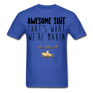Awesome Sh*t Men's T-Shirt - royal blue