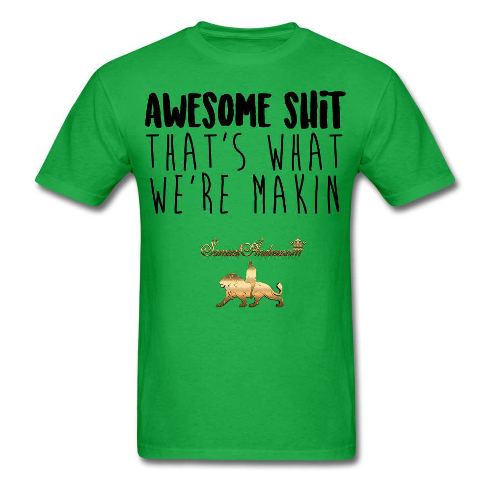 Awesome Sh*t Men's T-Shirt - bright green