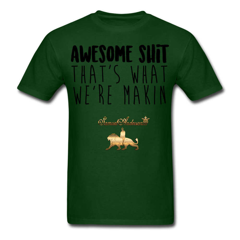 Awesome Sh*t Men's T-Shirt - forest green