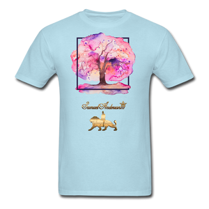 Tree of Life Men's T-Shirt - powder blue