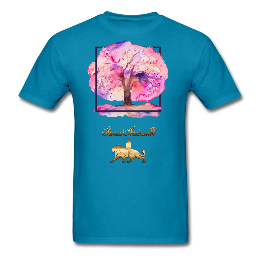 Tree of Life Men's T-Shirt - turquoise