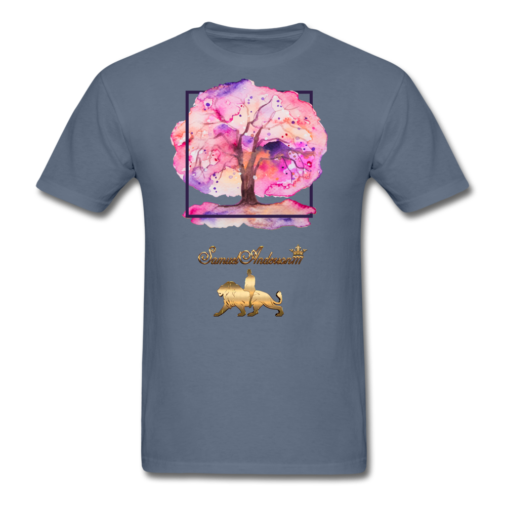 Tree of Life Men's T-Shirt - denim