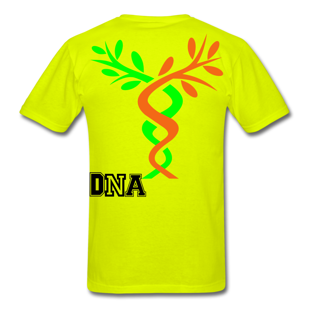 Tree of Life Men's T-Shirt - safety green