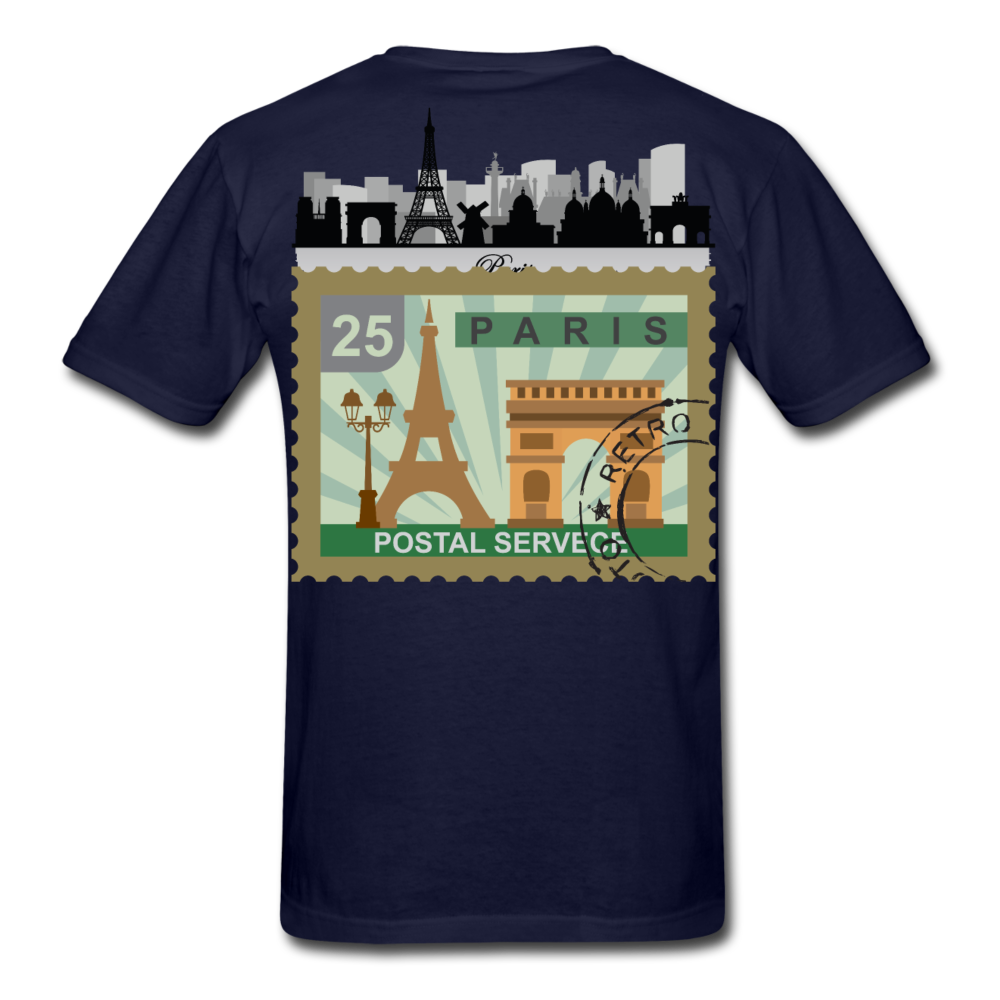 Paris Men's T-Shirt - navy