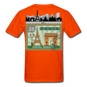 Paris Men's T-Shirt - orange