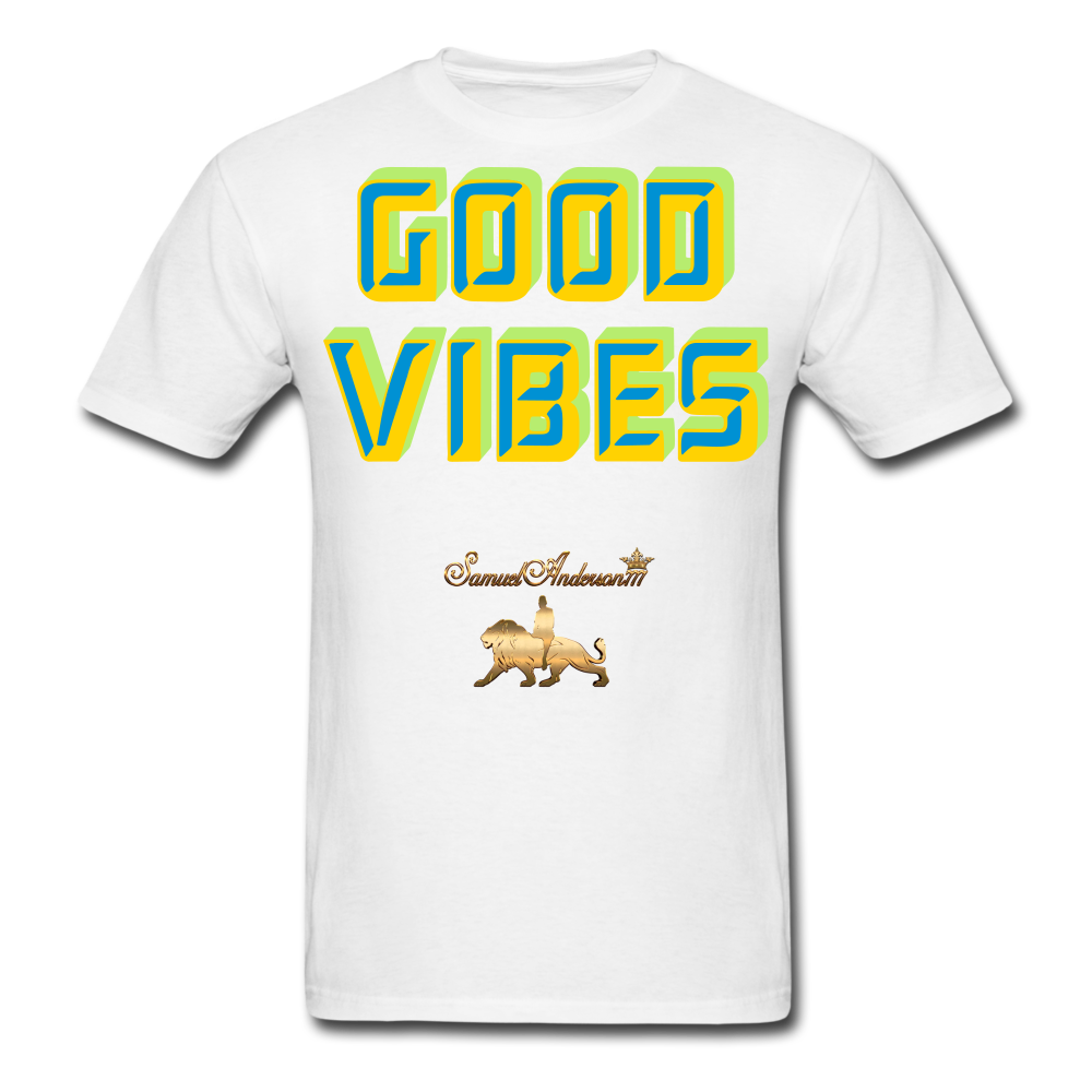 Good Vibes Only Men's T-Shirt - white