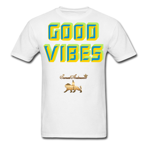 Good Vibes Only Men's T-Shirt - white