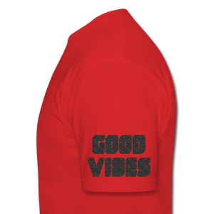 Good Vibes Only Men's T-Shirt - red