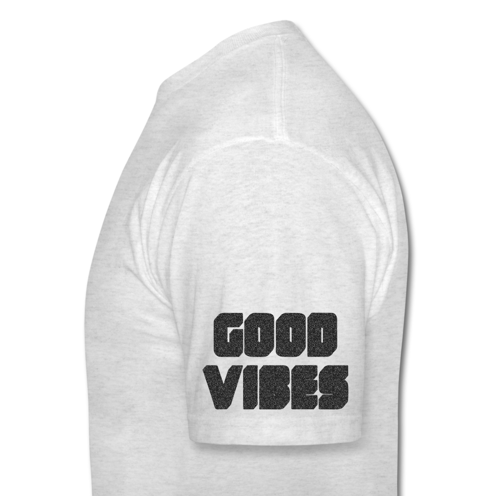 Good Vibes Only Men's T-Shirt - light heather gray