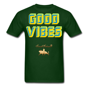 Good Vibes Only Men's T-Shirt - forest green