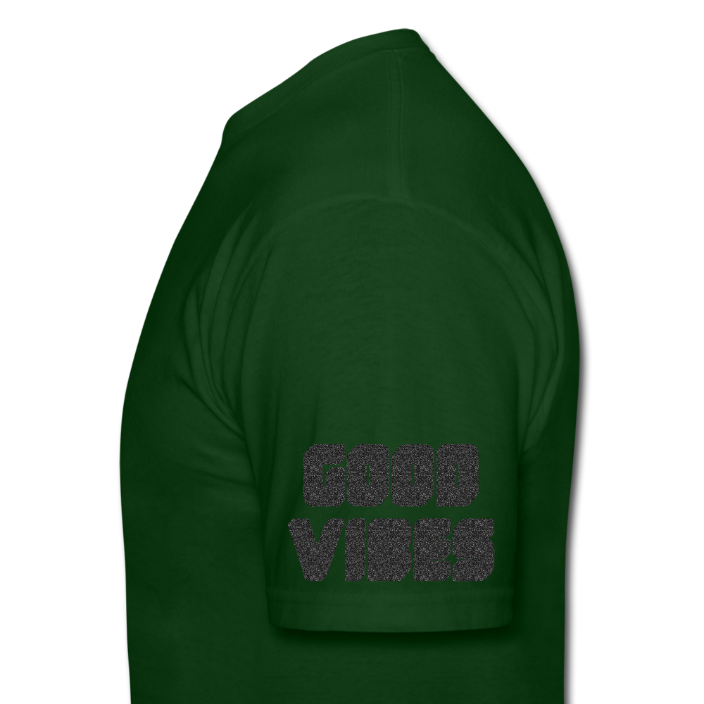 Good Vibes Only Men's T-Shirt - forest green