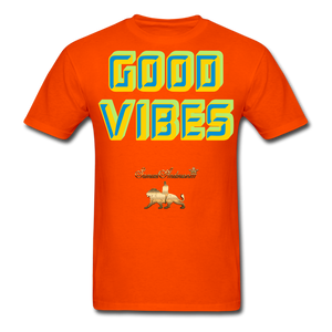Good Vibes Only Men's T-Shirt - orange