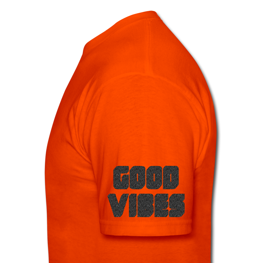 Good Vibes Only Men's T-Shirt - orange