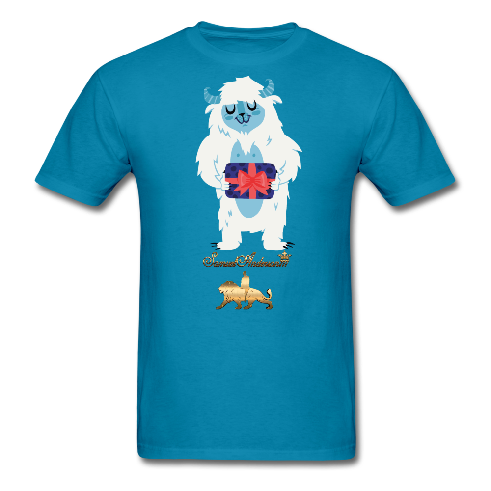 The Gift Bearing One Men's T-Shirt - turquoise