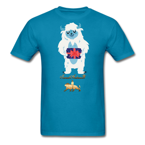 The Gift Bearing One Men's T-Shirt - turquoise