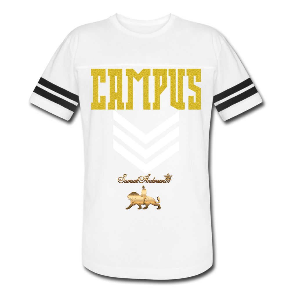 Top Campus Military PREMIUM Vintage Sport T-Shirt - white/black