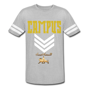 Top Campus Military PREMIUM Vintage Sport T-Shirt - heather gray/white