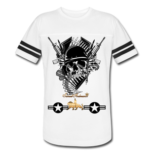 Mind of a Soldier PREMIUM Vintage Sport T-Shirt - white/black