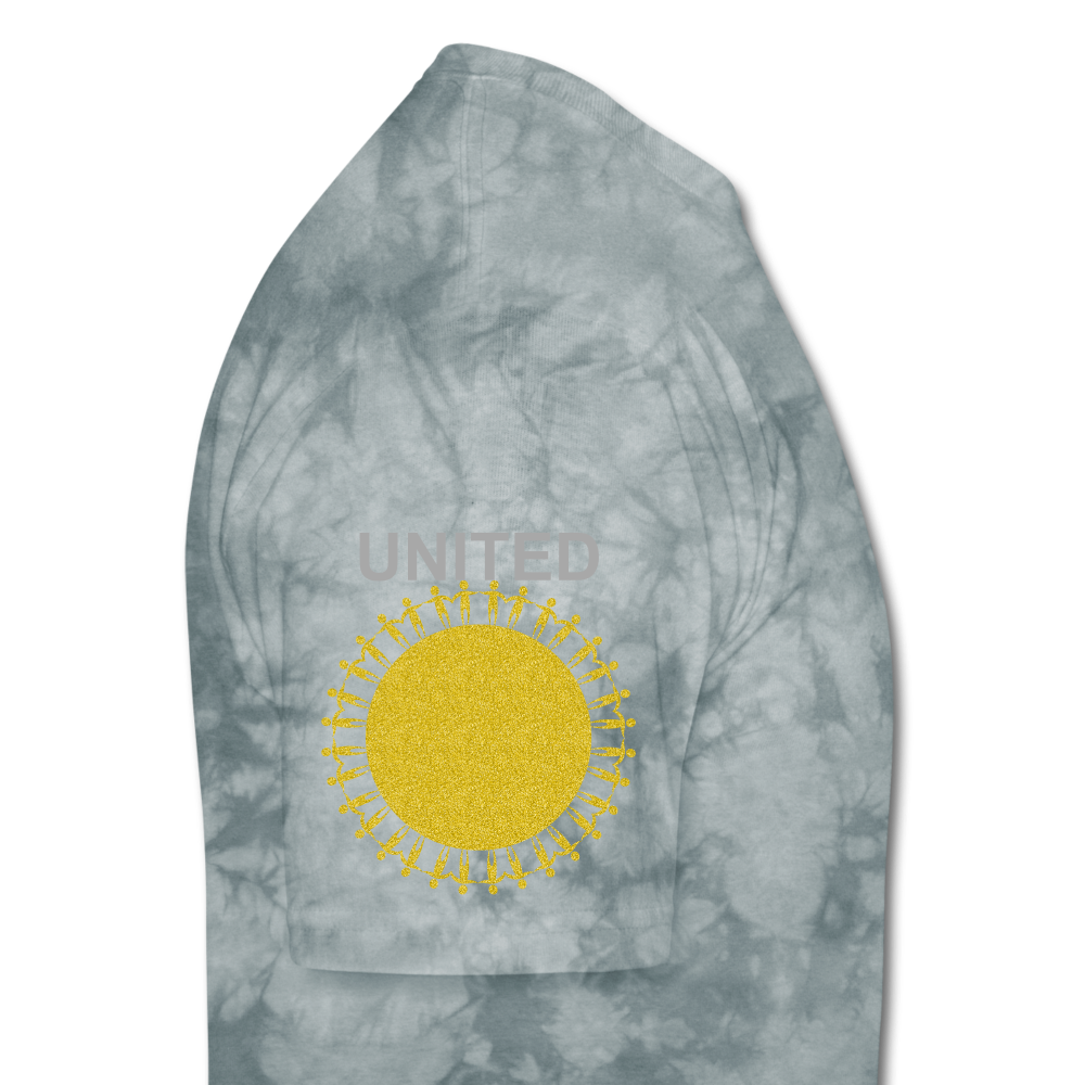 UNITE Unisex Classic T-Shirt - grey tie dye