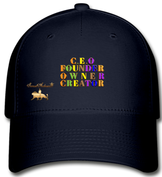 CEO-FOUNDER-OWNER-CREATOR Baseball Cap - navy