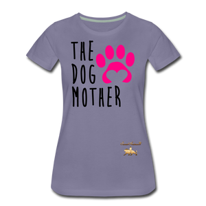 The Dog Mother Women’s Premium T-Shirt - washed violet