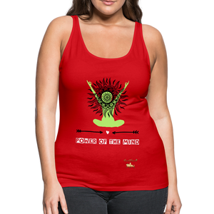 Power of the Mind Women’s Premium Tank Top - red