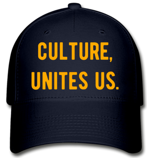Culture, Unites Us!!! Baseball Cap - navy