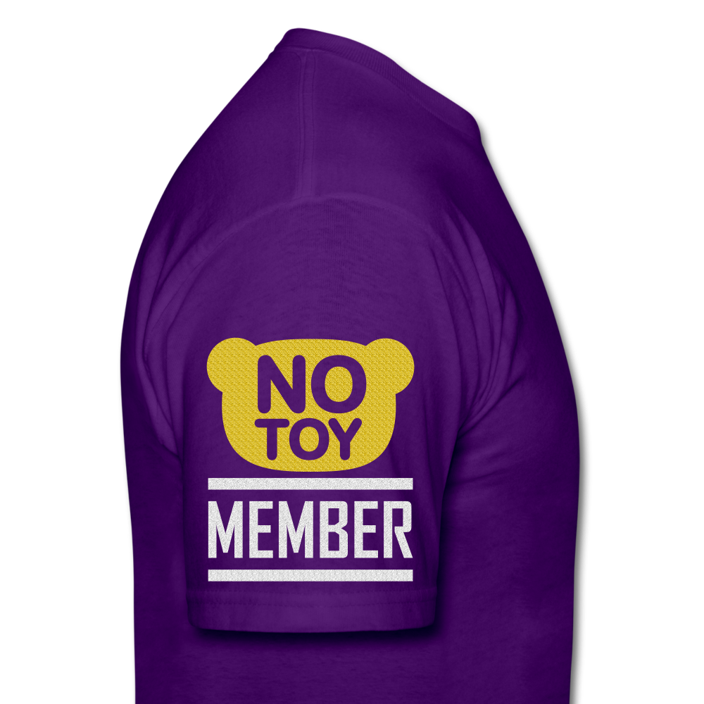 I heart U Bear!!! No Toy Crew Member! Unisex Classic T-Shirt - purple