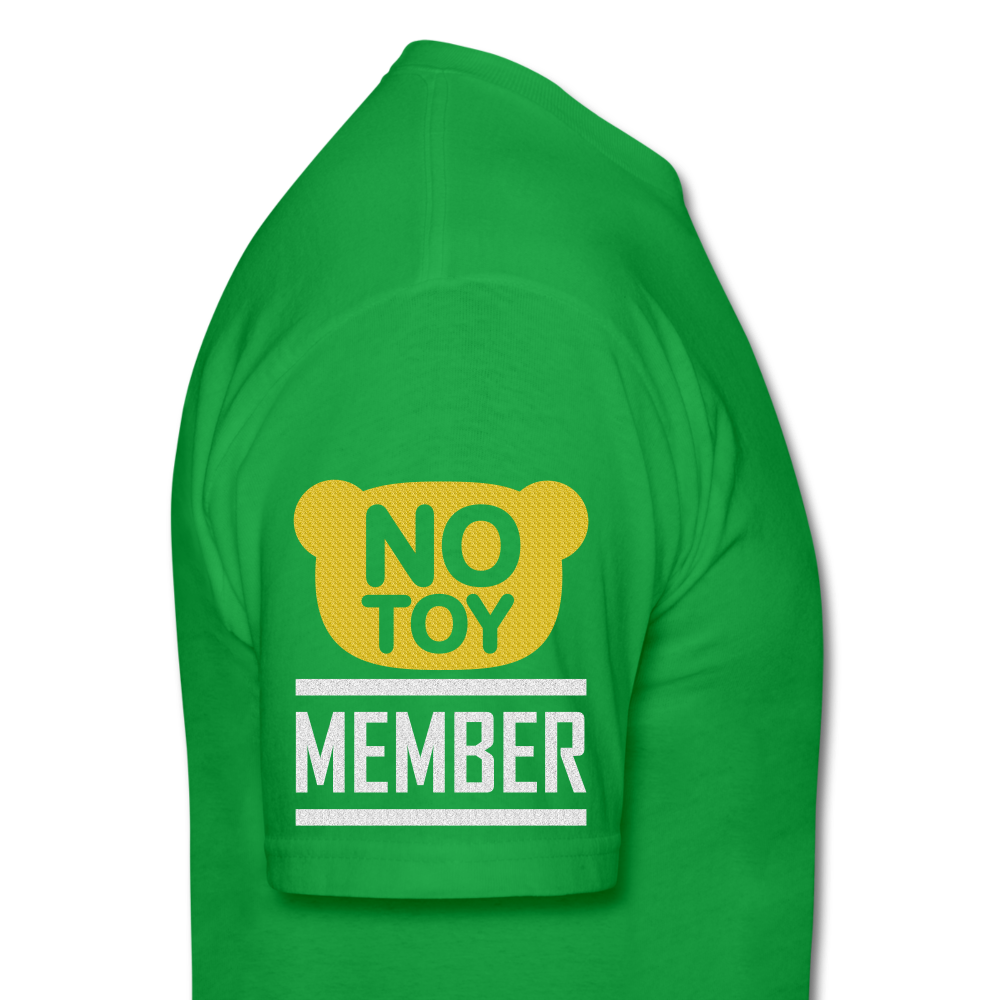 I heart U Bear!!! No Toy Crew Member! Unisex Classic T-Shirt - bright green