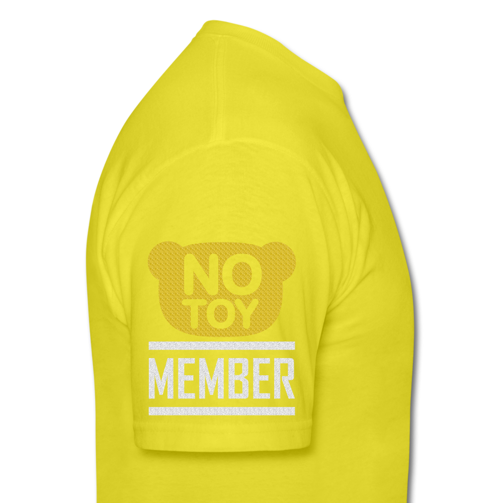 I heart U Bear!!! No Toy Crew Member! Unisex Classic T-Shirt - yellow