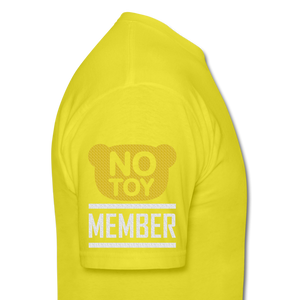 I heart U Bear!!! No Toy Crew Member! Unisex Classic T-Shirt - yellow