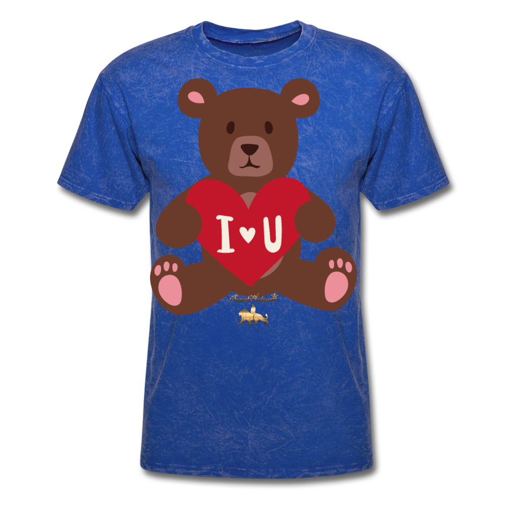 I heart U Bear!!! No Toy Crew Member! Unisex Classic T-Shirt - mineral royal