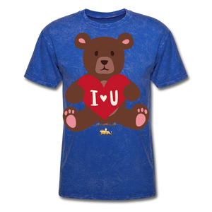 I heart U Bear!!! No Toy Crew Member! Unisex Classic T-Shirt - mineral royal