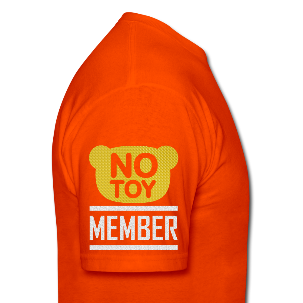 I heart U Bear!!! No Toy Crew Member! Unisex Classic T-Shirt - orange