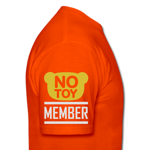 I heart U Bear!!! No Toy Crew Member! Unisex Classic T-Shirt - orange
