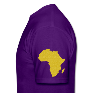 Africa is The Spiritual Portal Men's T-Shirt - purple