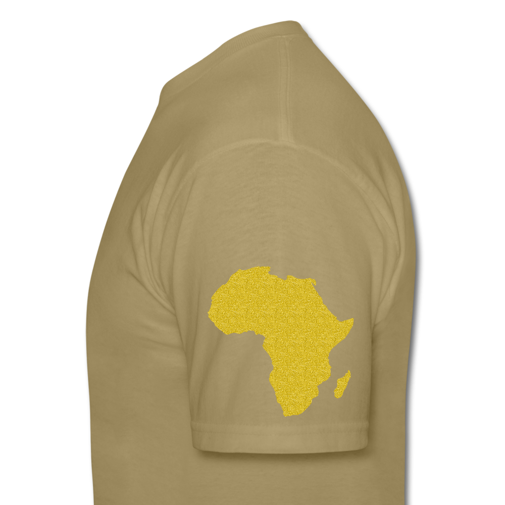 Africa is The Spiritual Portal Men's T-Shirt - khaki