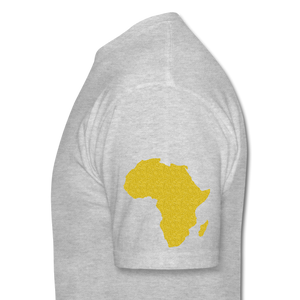 Africa is The Spiritual Portal Men's T-Shirt - heather gray