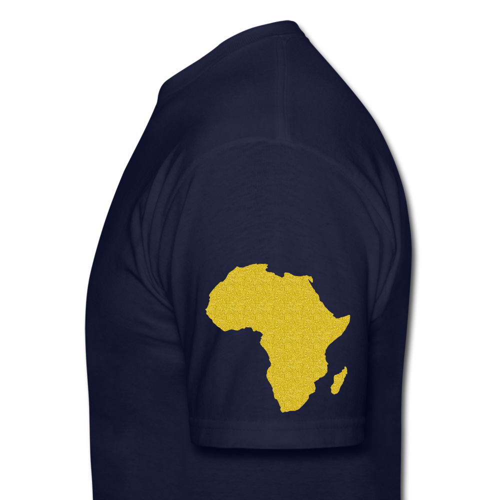 Africa is The Spiritual Portal Men's T-Shirt - navy