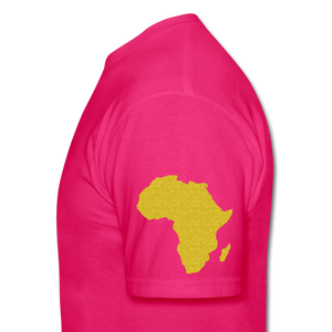 Africa is The Spiritual Portal Men's T-Shirt - fuchsia