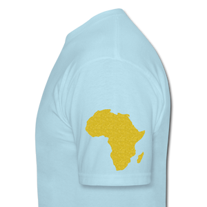 Africa is The Spiritual Portal Men's T-Shirt - powder blue