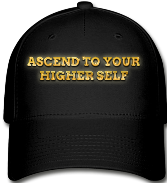 Ascend To Your Higher Self Cap - black