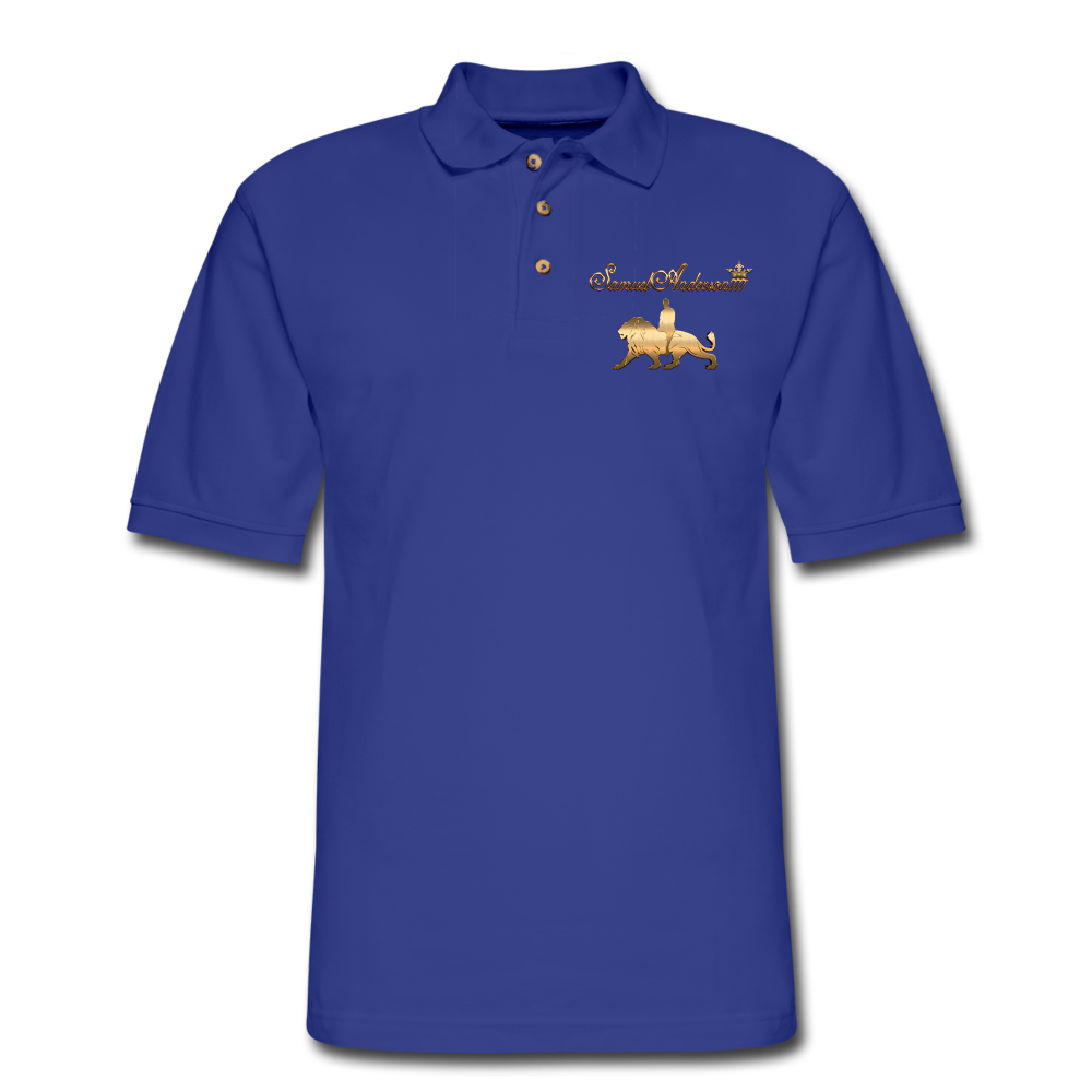 Men's Polo Shirt - royal blue
