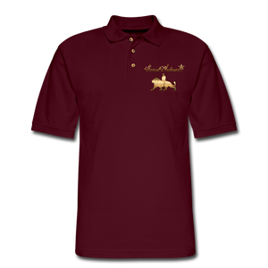 Men's Polo Shirt - burgundy