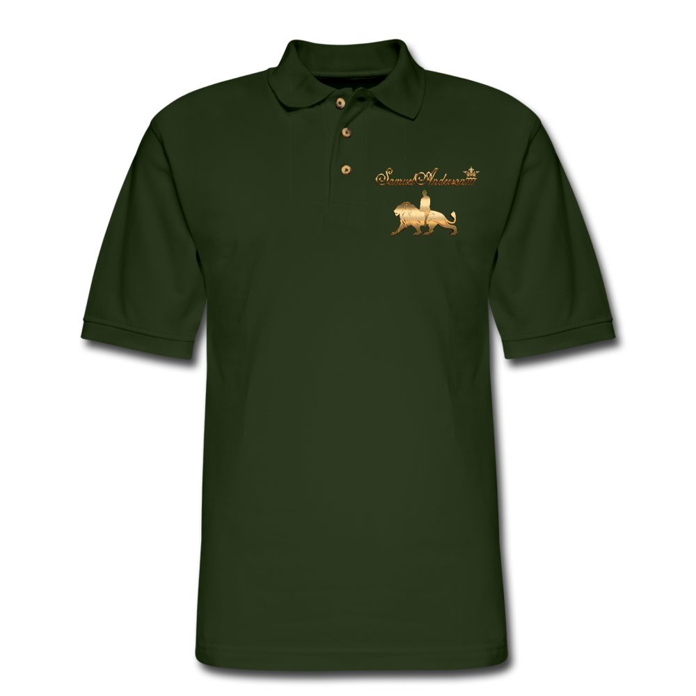Men's Polo Shirt - forest green
