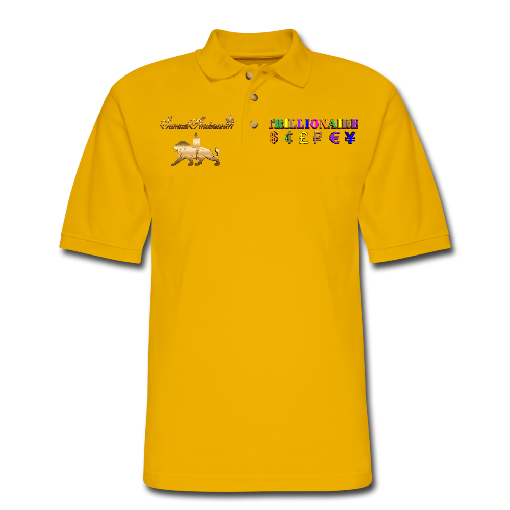 Trillionaire Men's Polo Shirt - Yellow