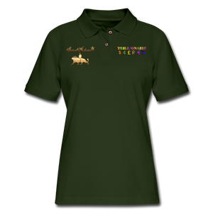 Trillionaire Women's  Polo Shirt - forest green