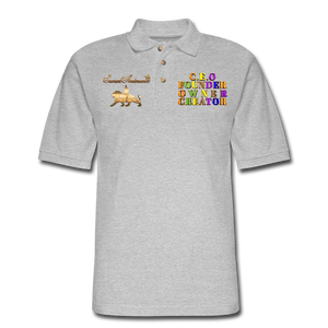 Ceo, Founder, Owner, Creator  Men's Polo Shirt - heather gray