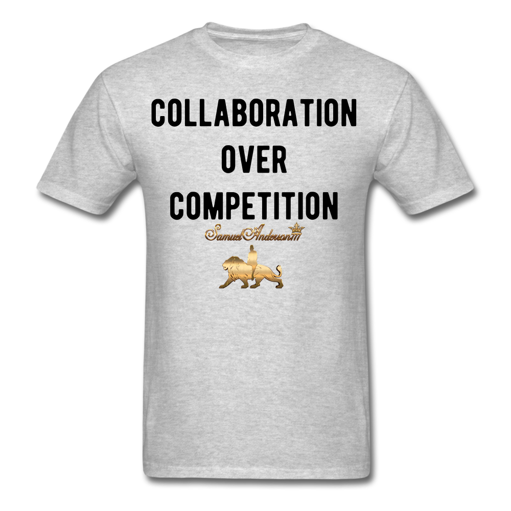 Collaboration Over Competition  Classic T-Shirt - heather gray