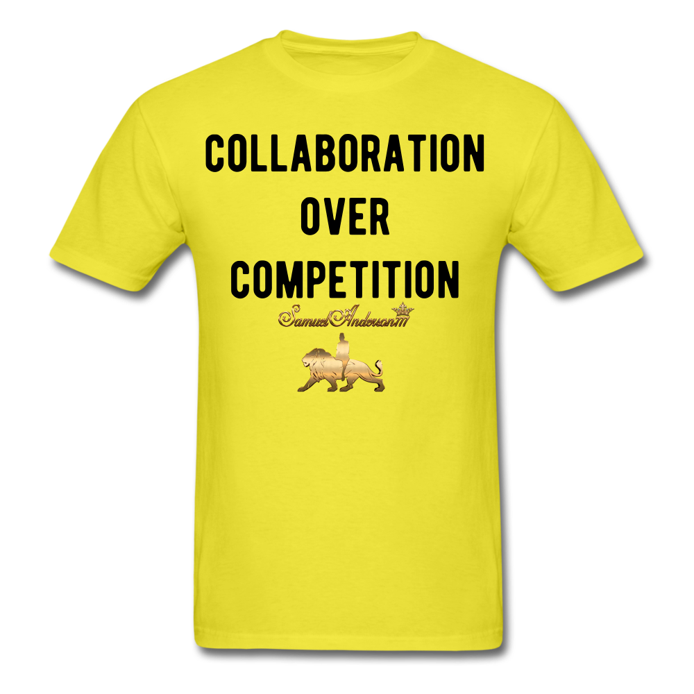 Collaboration Over Competition  Classic T-Shirt - yellow